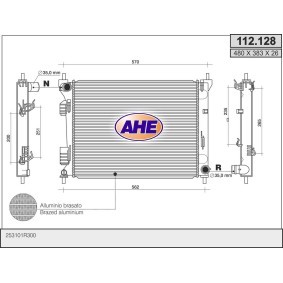 Acquista Radiatore motore da AHE 112.128 a buon mercato per soli 159,73 €