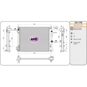 Acquista Radiatore motore da AHE 121.176 a buon mercato per soli 238,28 €