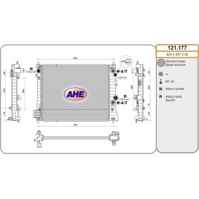 Acquista Radiatore motore da AHE 121.177 a buon mercato per soli 282,26 €