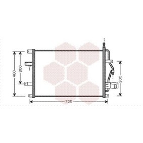 Klimakondensator 59005107 für VOLVO
