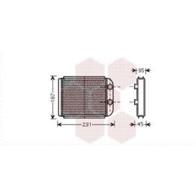 Comprar Radiador de calefacción de VAN WEZEL 59006132 a bajo precio de 170,70 €
