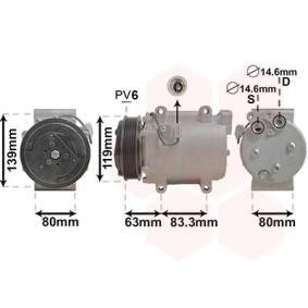Acquista Compressore aria condizionata da VAN WEZEL 5900K121 a buon mercato per soli 408,75 €
