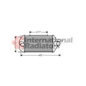 Kjøp Intercooler av VAN WEZEL 73004086 til den lave prisen 4796,80 NOK