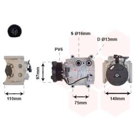 Compre Compressor, ar condicionado da VAN WEZEL 7700K025 a um preço baixo por 390,35 €