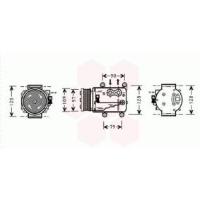 Compre Compressor, ar condicionado da VAN WEZEL 7700K026 a um preço baixo por 297,20 €