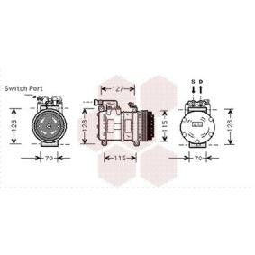 Compre Compressor, ar condicionado da VAN WEZEL 7700K031 a um preço baixo por 488,52 €