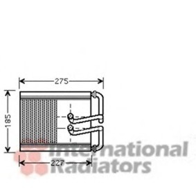 Comprar Radiador de calefacción de VAN WEZEL 82006169 a bajo precio de 154,78 €