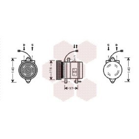 Acquista Compressore aria condizionata da VAN WEZEL 8200K013 a buon mercato per soli 251,91 €