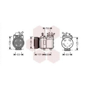 Acquista Compressore aria condizionata da VAN WEZEL 8200K166 a buon mercato per soli 436,69 €