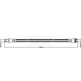 Acquista Tubo freno da BORG & BECK BBH8594 a buon mercato per soli 24,55 €