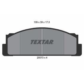 Acquista Kit pastiglie freni da TEXTAR 2007304 a buon mercato per soli 20,96 €