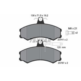 Acquista Kit pastiglie freni da TEXTAR 2074101 a buon mercato per soli 46,05 €