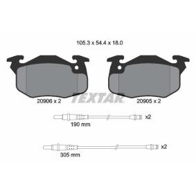 Acquista Kit pastiglie freni da TEXTAR 2090603 a buon mercato per soli 72,79 €