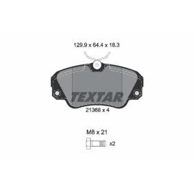 Comprar Juego de pastillas de freno de TEXTAR 2136801 a bajo precio de 48,59 €