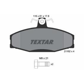 Bremsbeläge von TEXTAR
