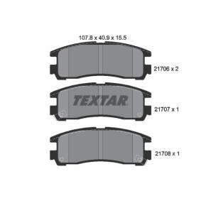 Bremsbeläge von TEXTAR
