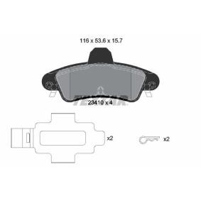 Acquista Kit pastiglie freni da TEXTAR 2341007 a buon mercato per soli 35,65 €