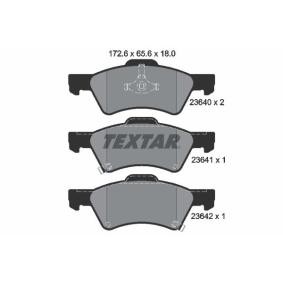 Acquista Kit pastiglie freni da TEXTAR 2364001 a buon mercato per soli 46,66 €