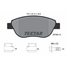 Compre Pastilhas de travão da TEXTAR 2370803 a um preço baixo por 40,33 €