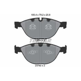 Achetez des Plaquettes de frein TEXTAR 2379101 à prix pour 79,46 €