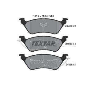 Acquista Kit pastiglie freni da TEXTAR 2403601 a buon mercato per soli 45,15 €