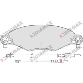 Acquista Kit pastiglie freni da DIAMAX N09033 a buon mercato per soli 60,05 €