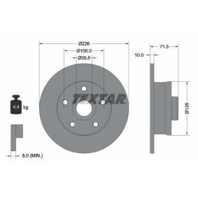 Bremsscheibe von TEXTAR