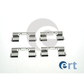 Zubehörsatz, Scheibenbremsbelag für CHEVROLET von ERT