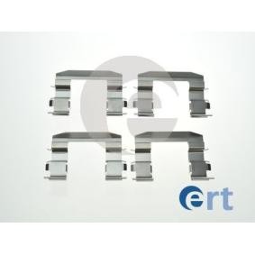 Zubehörsatz, Scheibenbremsbelag für KIA von ERT