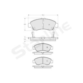Acquista Kit pastiglie freni da STARLINE BD S151 a buon mercato per soli 12,99 €