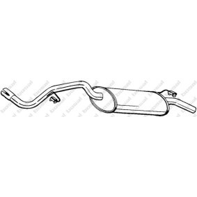 Endschalldämpfer von BOSAL