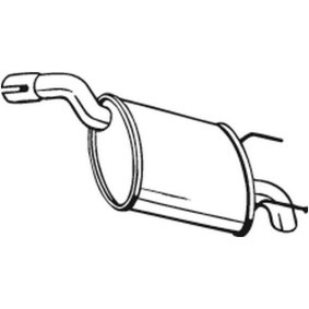 Endschalldämpfer von BOSAL