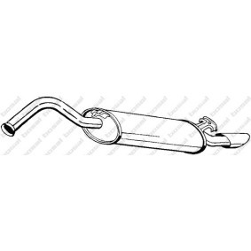 Endschalldämpfer von BOSAL