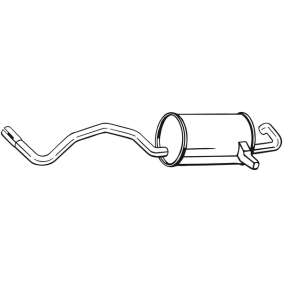 Mittelschalldämpfer von BOSAL