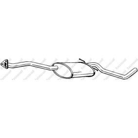 Mittelschalldämpfer von BOSAL