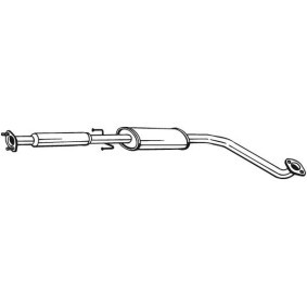 Mittelschalldämpfer 287-165