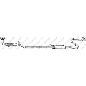Compre Panela de escape dianteira de BOSAL online para CHARADE III três volumes (G102) a preços moderados
