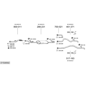 Abgasrohr 786-297