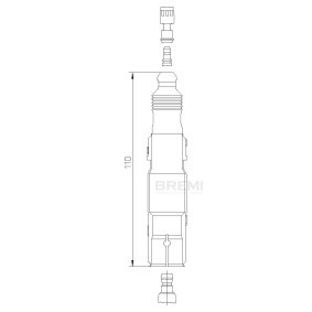 Stecker, Zündverteiler für OPEL von BREMI
