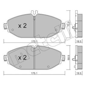 Bremsbeläge 22-1132-0 von METELLI günstig für 56,18 € online kaufen