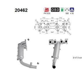 Acquista Catalizzatore da AS 20462 a buon mercato per soli 353,76 €