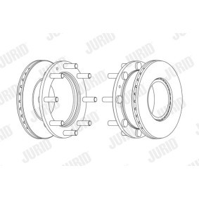 Acquista Kit pastiglie freni da JURID 571272J-AS a buon mercato per soli 96,64 €