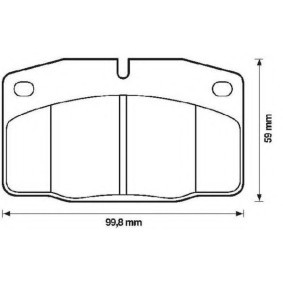 Acquista Kit pastiglie freni da JURID 571276J-AS a buon mercato per soli 43,79 €