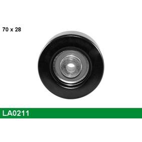 Comprar Polea tensora, correa poli V de LUCAS LA0211 a bajo precio de 19,56 €