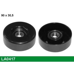 Umlenk- / Führungsrolle, Keilrippenriemen LA0417 für FORD