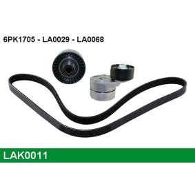 Keilrippenriemensatz LAK0011 für 2 (DY) für 64,91 CHF