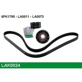 Acquista Kit Cinghie Poly-V da LUCAS LAK0024 a buon mercato per soli 79,34 €