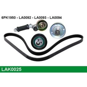 Keilrippenriemensatz LAK0025