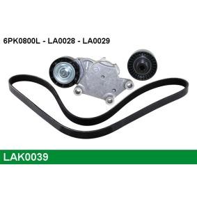 Keilrippenriemensatz LAK0039 für 2 (DY) für 54,38 CHF