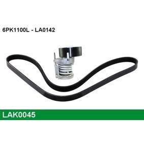 Keilrippenriemensatz LAK0045 für OCTAVIA (1Z3) für 53,61 CHF